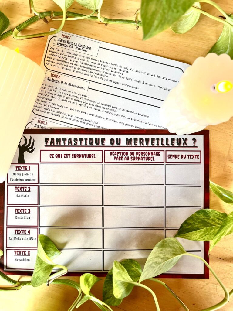 Merveilleux ou fantastique ?